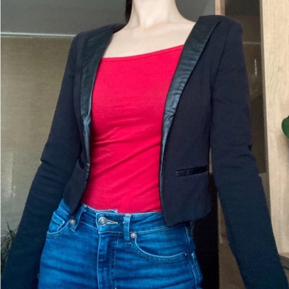 Cropped jacket blazer - Picture 4 of 4